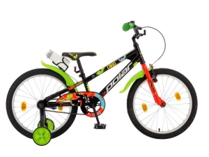 BICIKL POLAR JUNIOR 20" Dino black