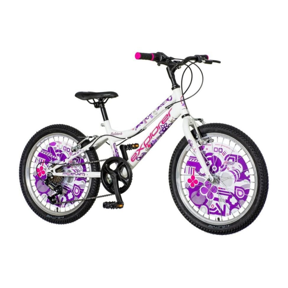 KIDS BICIKLA EXPLORER 20" /  BELO ROZA