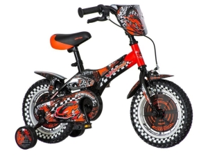 VISITOR NITRO KIDS BICIKLA 12" / CRVENO CRNA